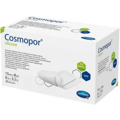 Cosmopor® silicone Wundverband 8x15 cm, 25 St