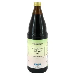 Cranberry Saft pur bio Vital, 750 ml