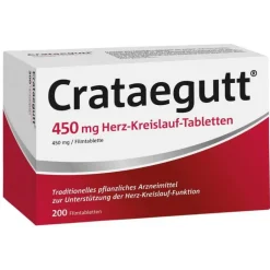 Crataegutt® 450 mg Herz-Kreislauf-Tabletten, 200 St
