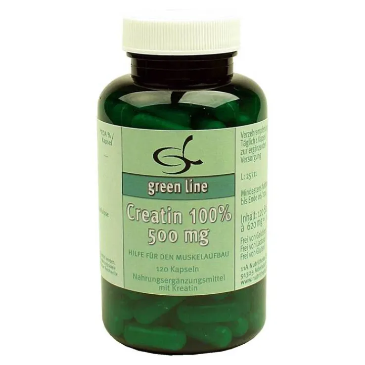 Creatin 100% 500 mg Kapseln, 120 St