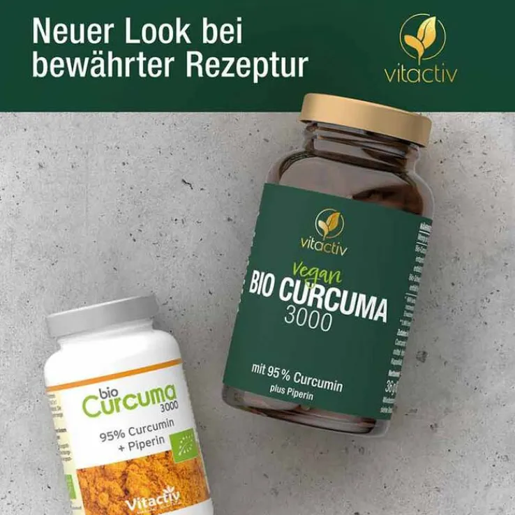 Curcuma 3000 Bio Kapseln, 60 St