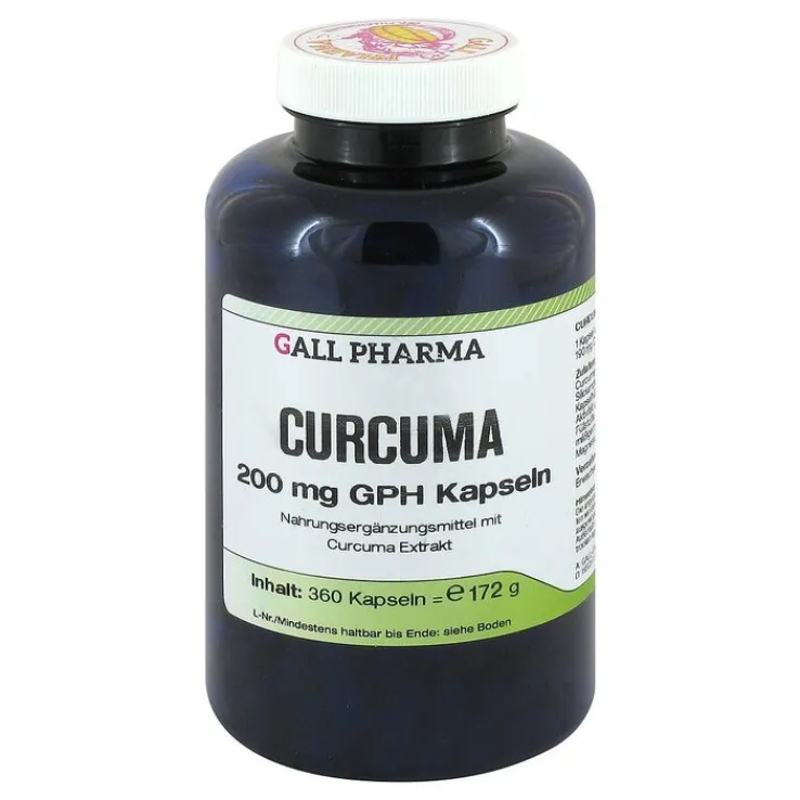 Curcuma 200 mg Kapseln, 360 St