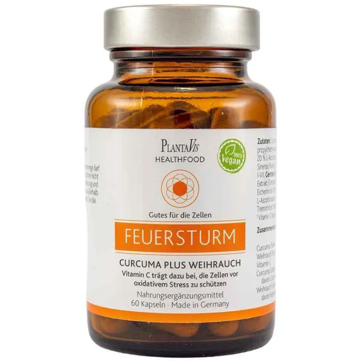 Curcuma plus Weihrauch Kapseln, 60 St