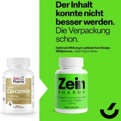 Curcumin-Triplex3 500 mg / Kap.95% Curcumin + Bioperin, 40 St