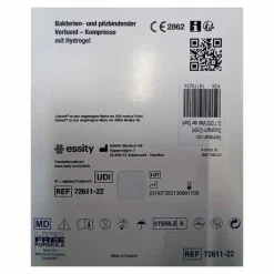 Cutimed Sorbact Gel Kompressen 7,5x7,5 cm, 12 St