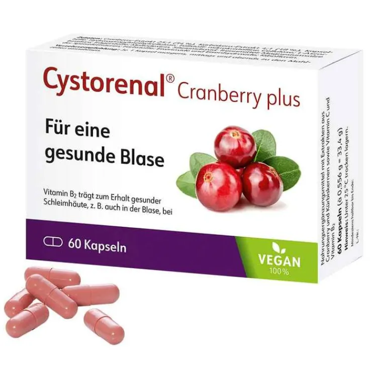 Cystorenal Cranberry plus Kapseln, 60 St