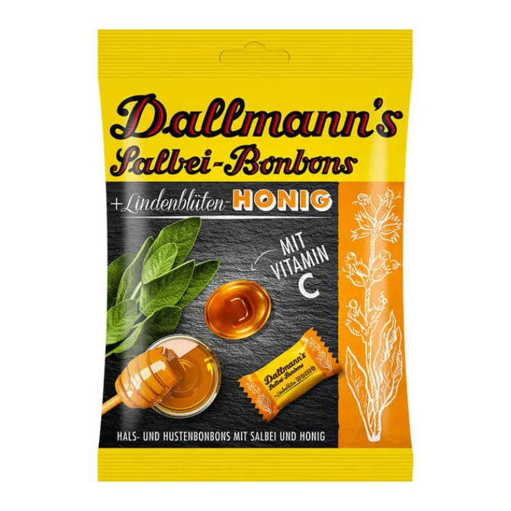 Dallmann`s Salbei Honig Bonbons, 60 g