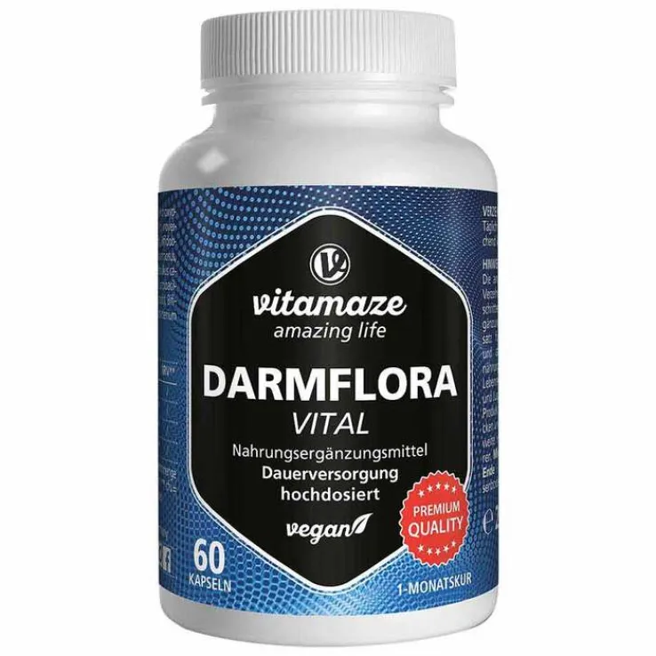 Darmflora Vital vegan Kapseln, 60 St