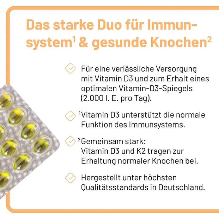 Debora plus K2 Kapseln, 60 St