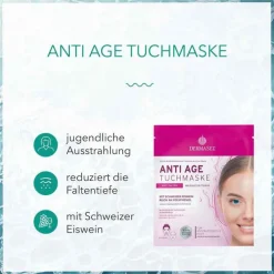 Dermasel Anti-Age Tuchmaske, 1 St