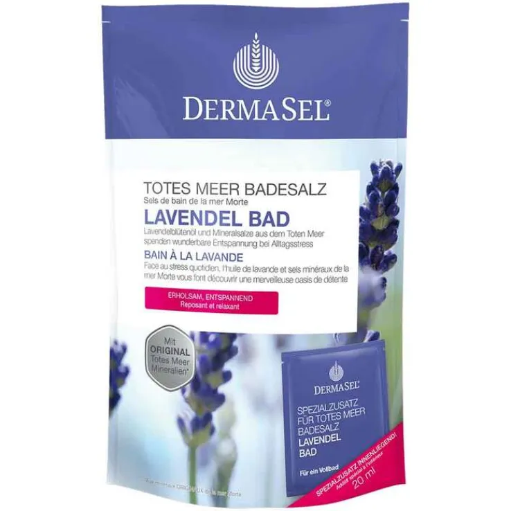 Dermasel Spa Totes Meer Badesalz Lavendel Bad, 1 P