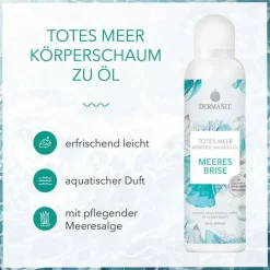 Dermasel Totes Meer Körperschaum zu Öl Meeresbrise, 150 ml