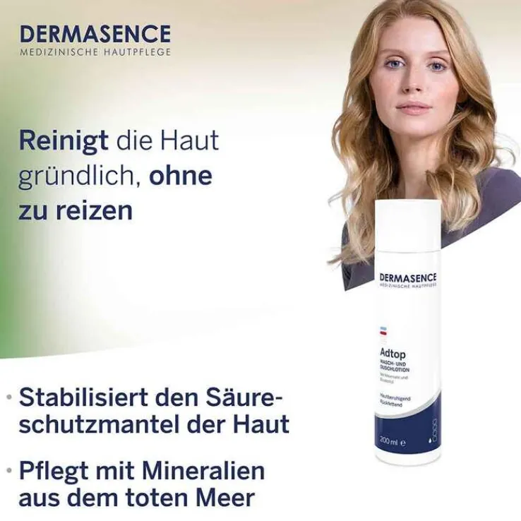 Dermasence Adtop Wasch- und Duschlotion, 200 ml