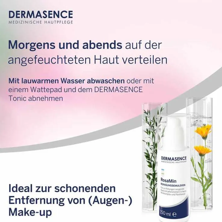 Dermasence Rosamin Reinigungsemulsion, 150 ml