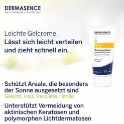 Dermasence Solvinea Med LSF 50 + Creme, 150 ml