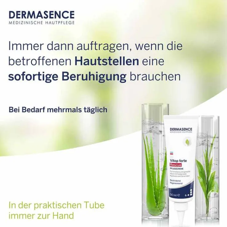 Dermasence Vitop forte Rescue Pflegecreme, 50 ml