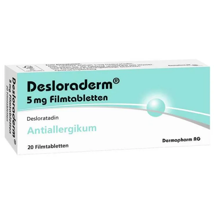 Desloraderm 5 mg Filmtabletten, 20 St