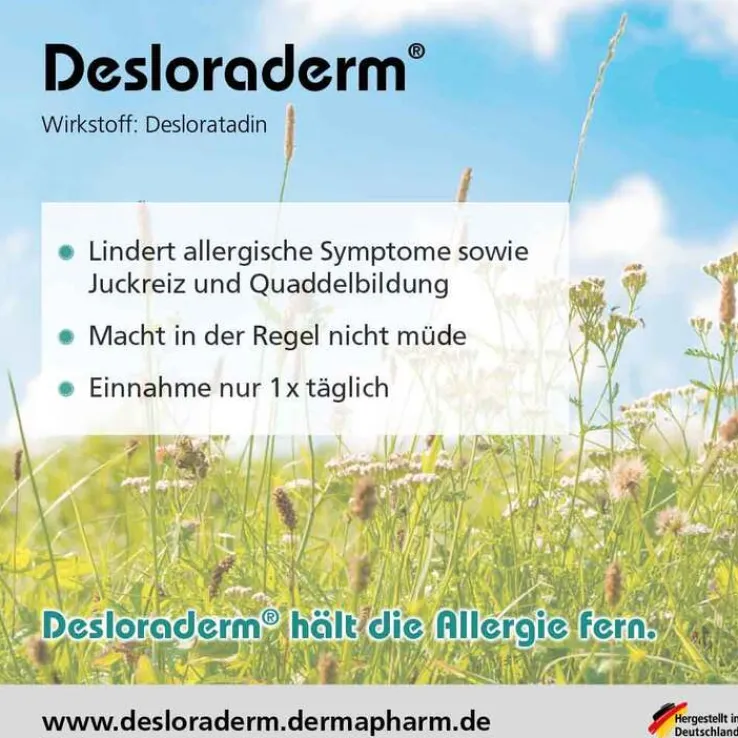 Desloraderm 5 mg Filmtabletten, 20 St