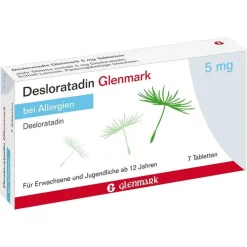 Desloratadin Glenmark 5 mg Tabletten, 7 St