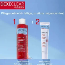 Dexeryl Dexeclear mattierendes Aquafluid SPF 50, 40 ml