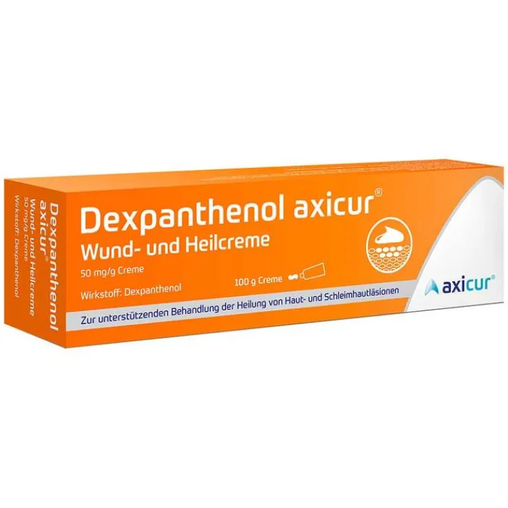 Dexpanthenol axicur® Wund- und Heilcreme, 100 g
