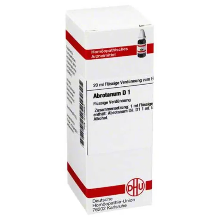 DHU Abrotanum D 1 Dilution, 20 ml