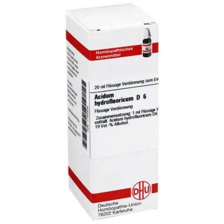 DHU Acidum hydrofluoricum D 6 Dilution, 20 ml
