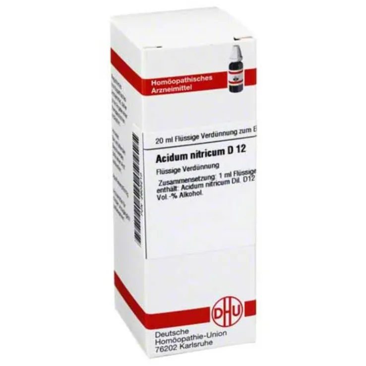 DHU Acidum nitricum D 12 Dilution, 20 ml