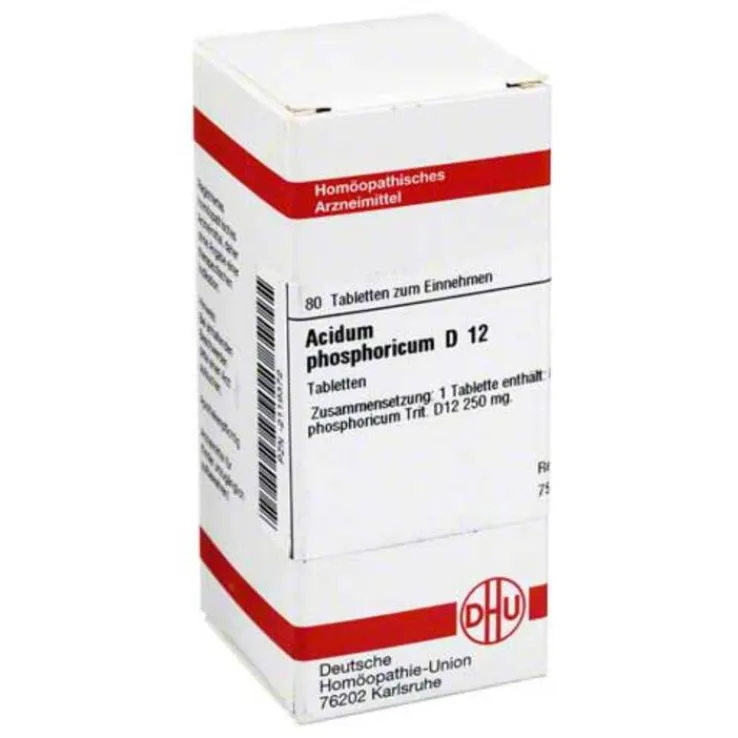 DHU Acidum phosphoricum D 12 Tabletten, 80 St