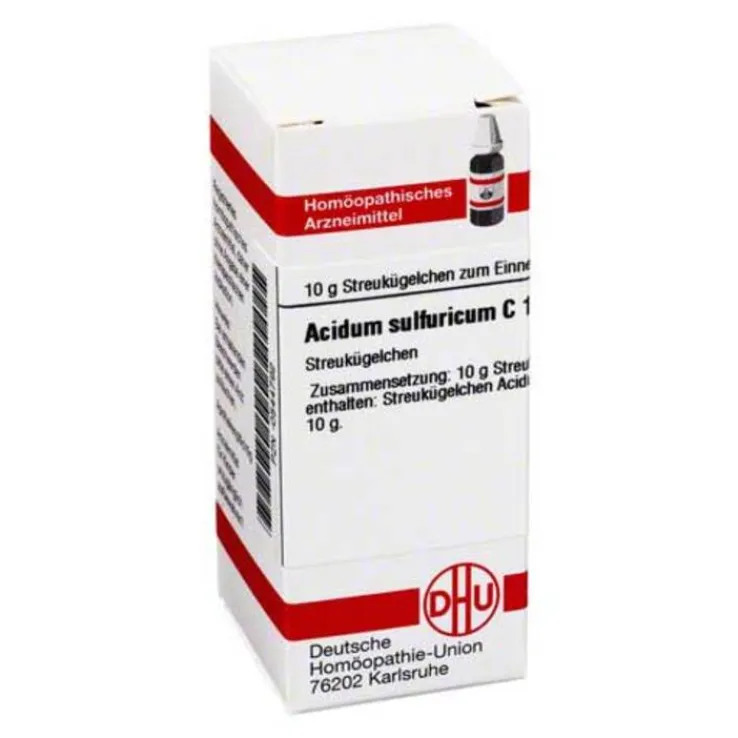 DHU Acidum sulfuricum C 12 Globuli, 10 g