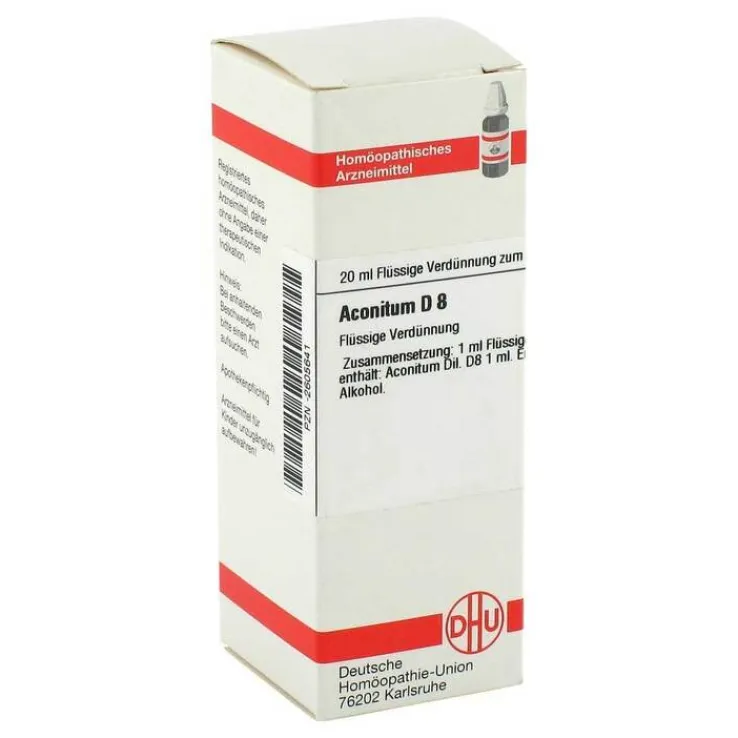 DHU Aconitum D 8 Dilution, 20 ml