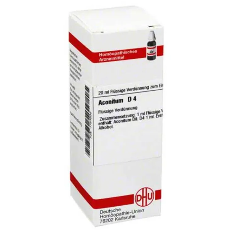 DHU Aconitum D 4 Dilution, 20 ml