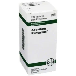 DHU Aconitum Pentarkan Tabletten, 200 St