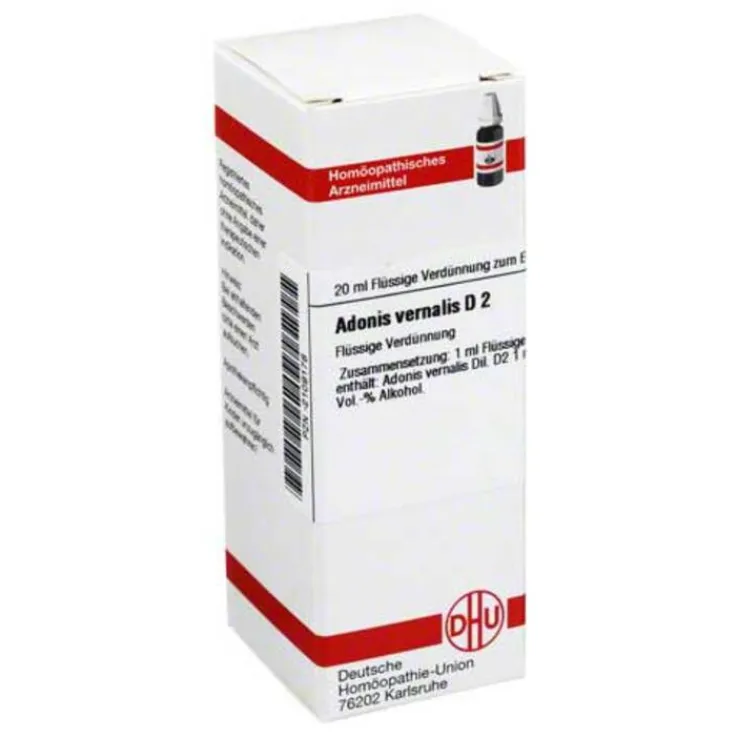 DHU Adonis vernalis D 2 Dilution, 20 ml