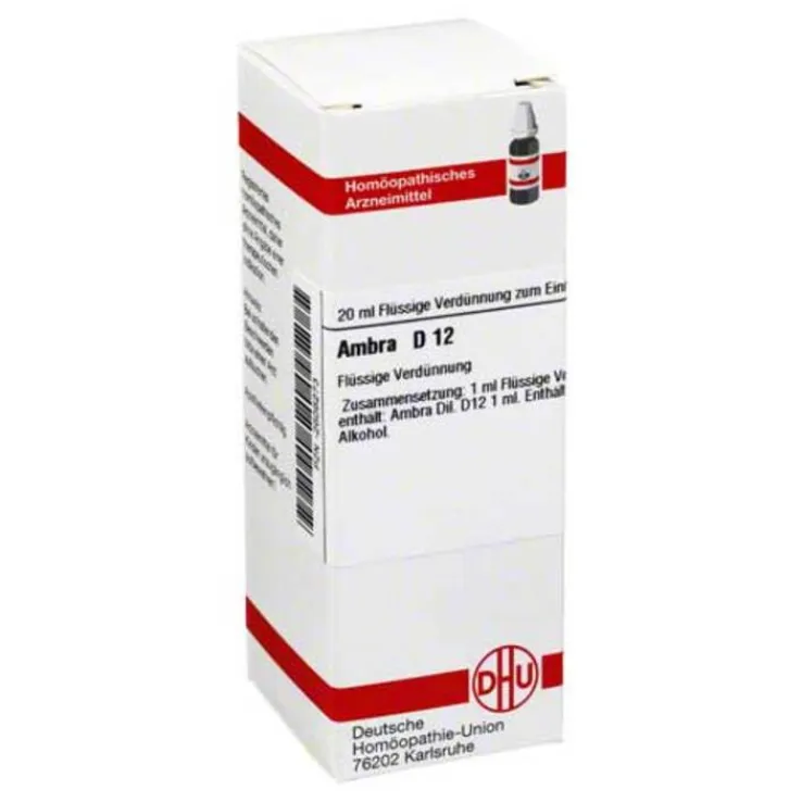 DHU Ambra D 12 Dilution, 20 ml