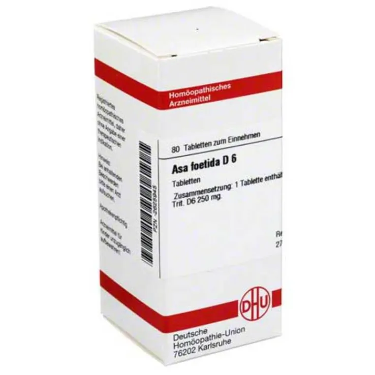 DHU Asa foetida D 6 Tabletten, 80 St