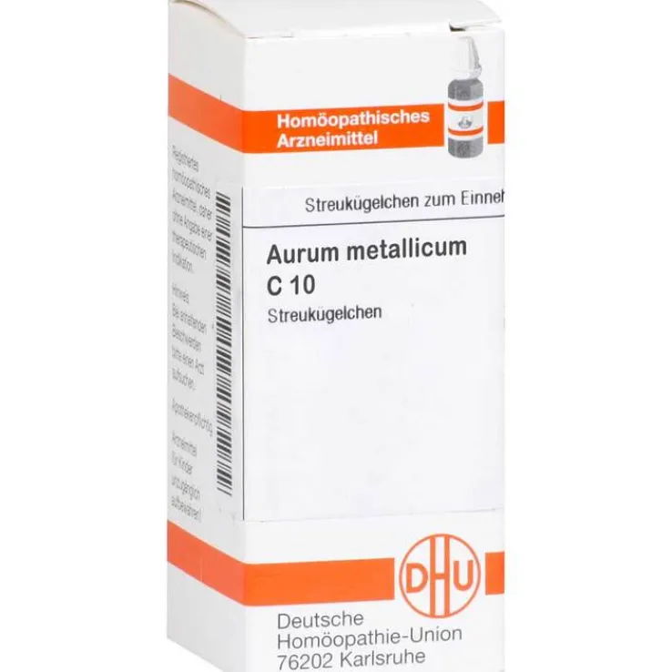 DHU Aurum metallicum C 10 Globuli, 10 g