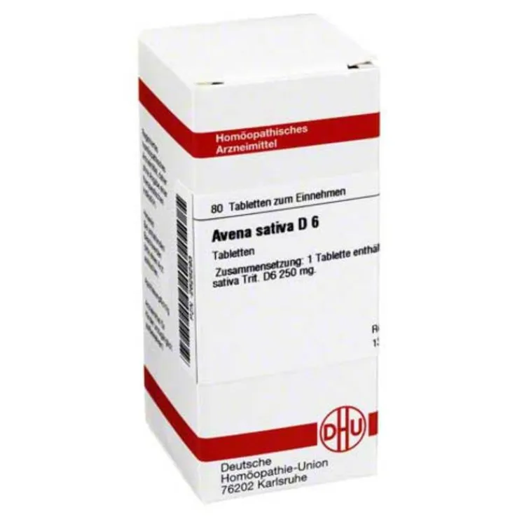 DHU Avena sativa D 6 Tabletten, 80 St