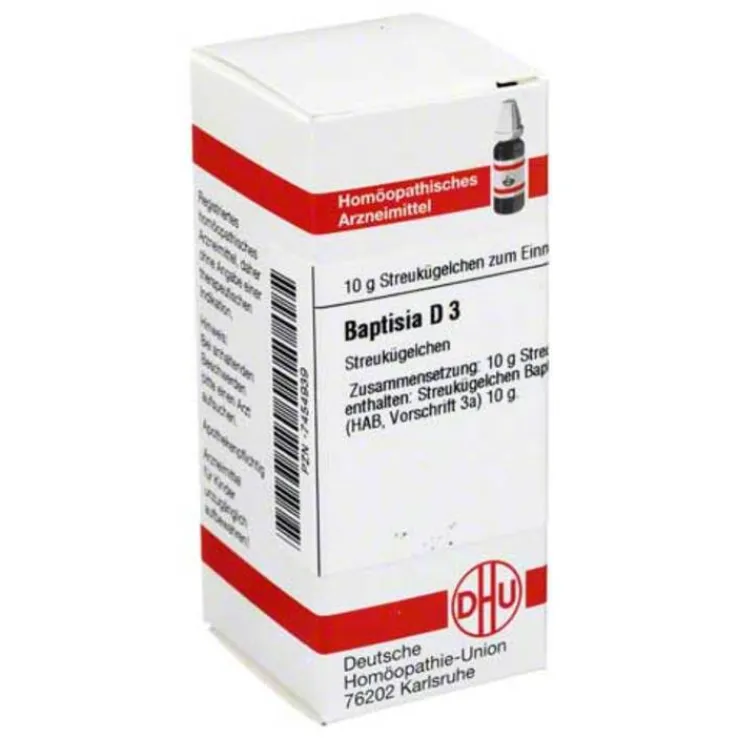 DHU Baptisia D 3 Globuli, 10 g