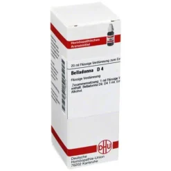 DHU Belladonna D 4 Dilution, 20 ml