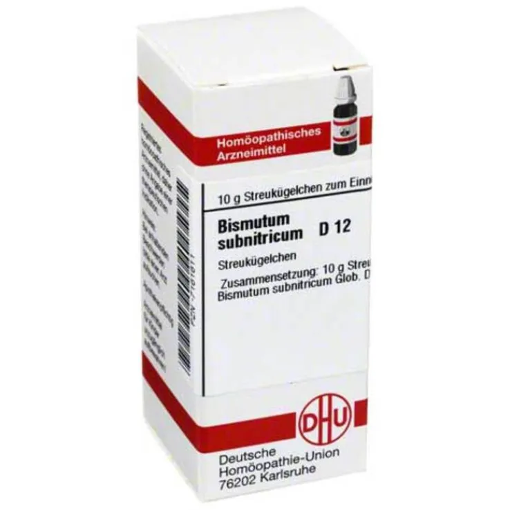 DHU Bismutum Subnitricum D 12 Gl, 10 g