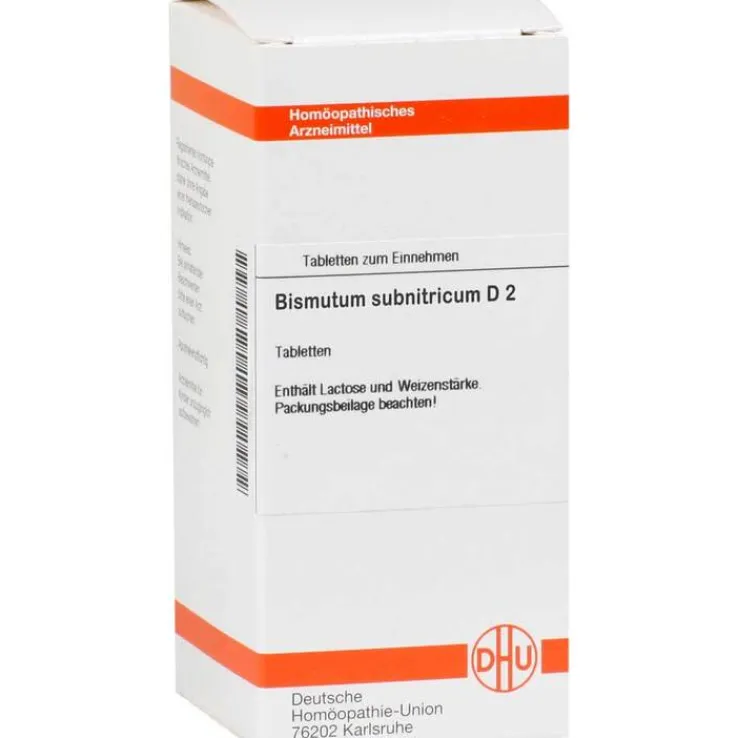 DHU Bismutum Subnitricum D 2 Tabletten, 80 St