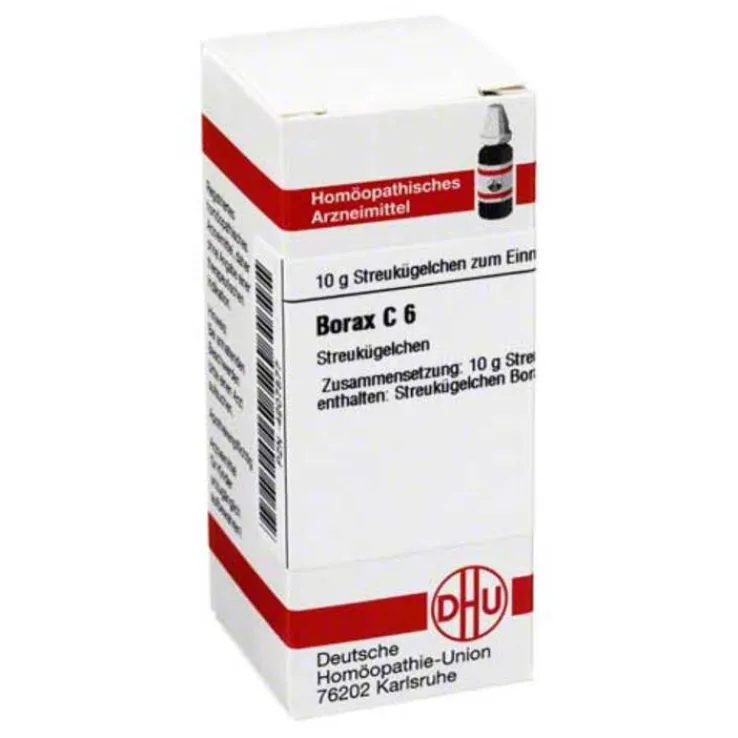DHU Borax C 6 Globuli, 10 g