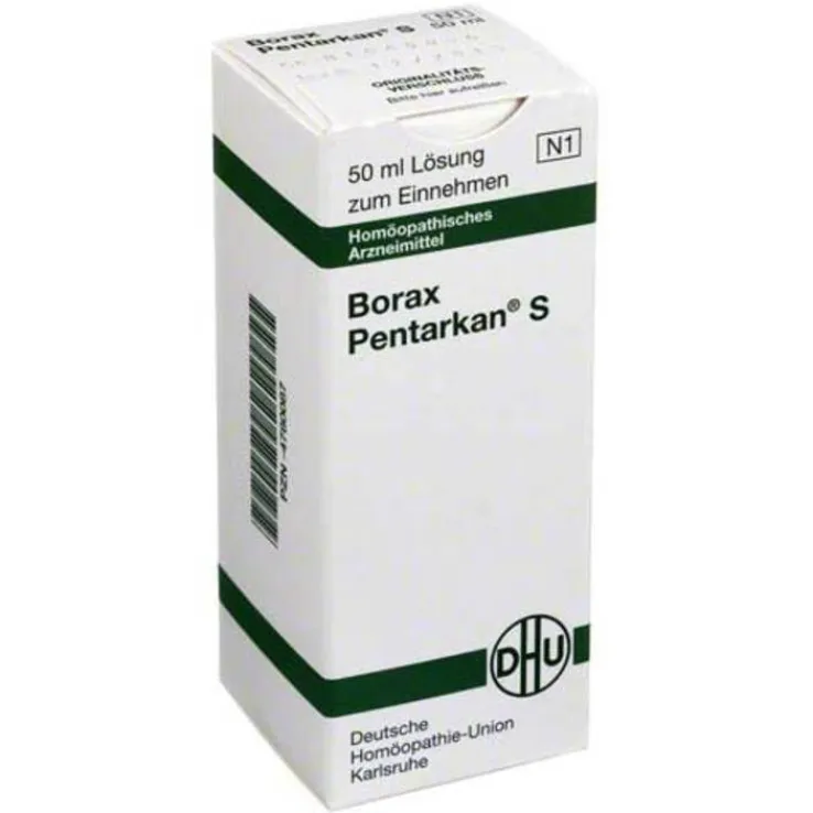 DHU Borax Pentarkan S Liquidum, 50 ml