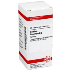 DHU Calcium fluoratum C 6 Tabletten, 80 St