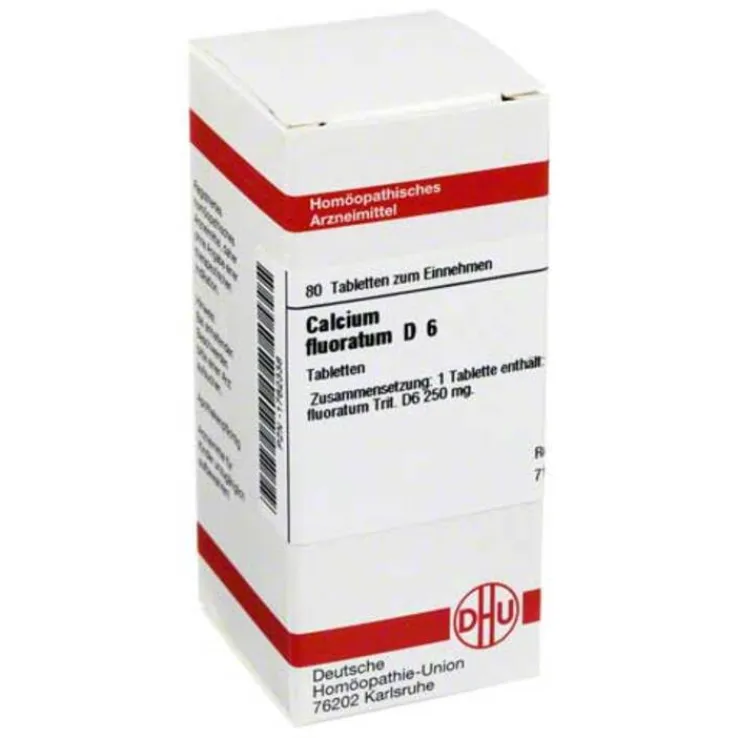 DHU Calcium fluoratum D 6 Tabletten, 80 St
