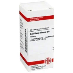 DHU Corallium rubrum D 6 Tabletten, 80 St