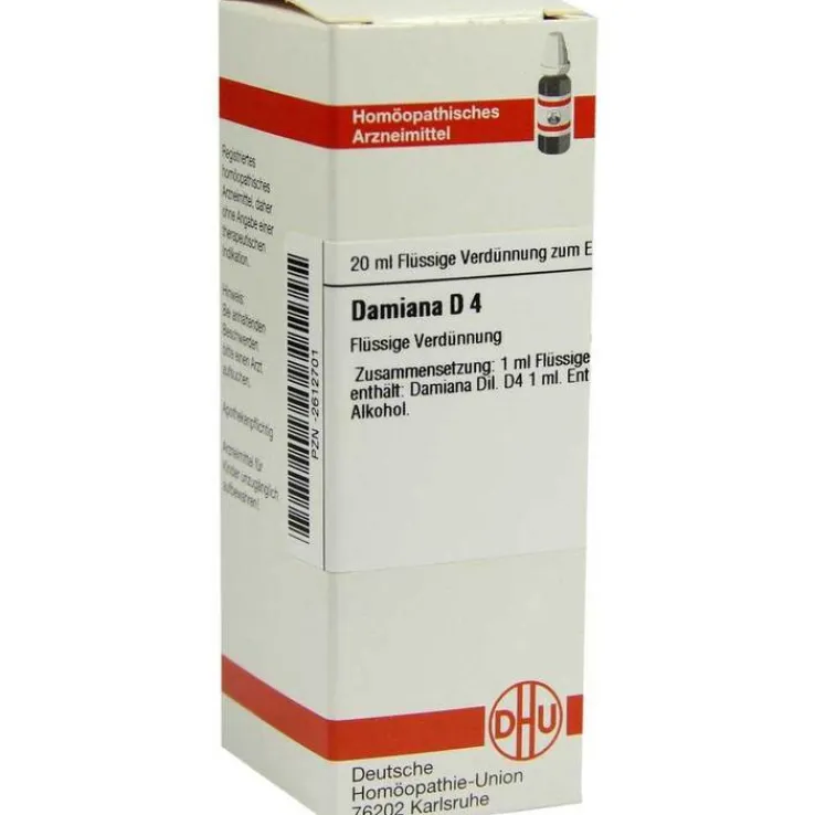 DHU Damiana D 4 Dilution, 20 ml