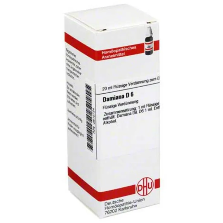 DHU Damiana D 6 Dilution, 20 ml