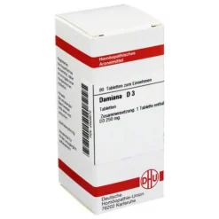 DHU Damiana D 3 Tabletten, 80 St